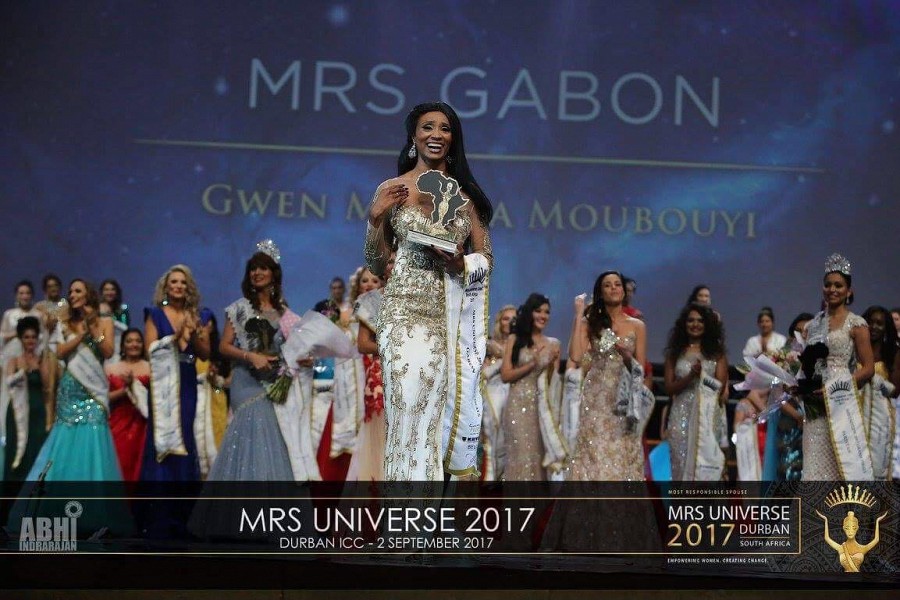 Gabon @ Mrs. Universe 2017